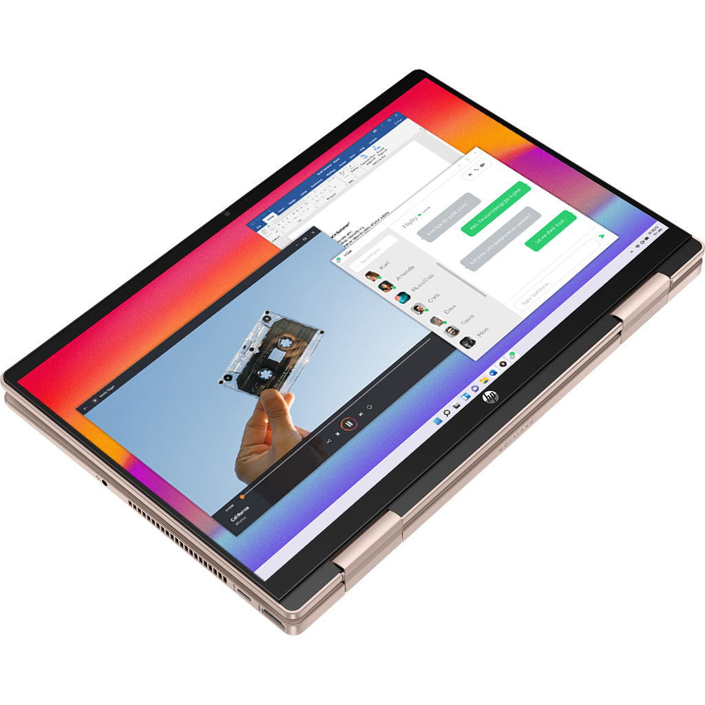 Laptop HP Pavilion X360 14-EK0055TU i7-1255U 6L293PA gập máy 360