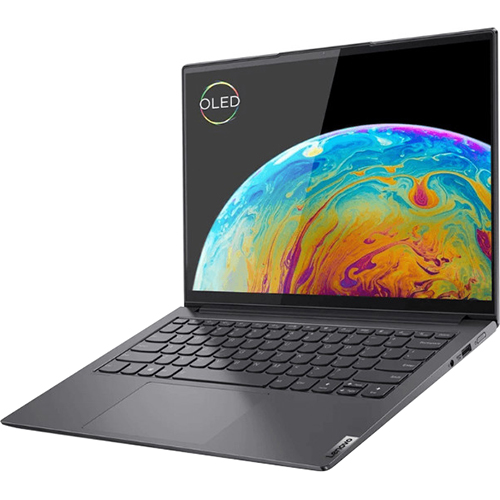 Laptop Lenovo Yoga Slim 7 Pro O i5-11320H 82NH00BCVN mặt nghiêng