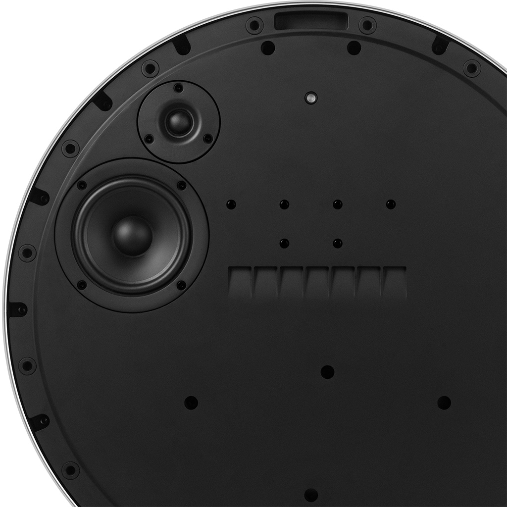 Loa B&O Beosound Edge Bạc chi tiết mặt sau