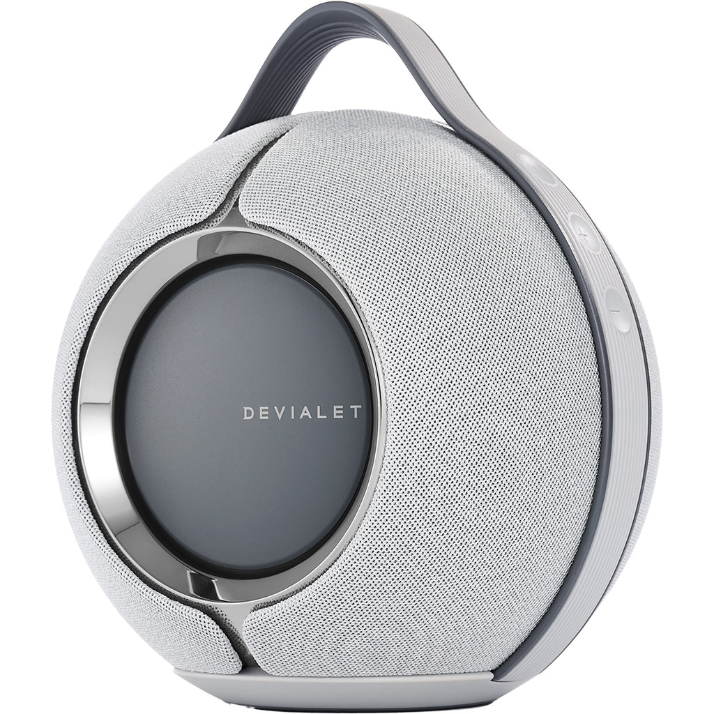 Loa di động cao cấp DEVIALET Mania Grey nghiêng phải