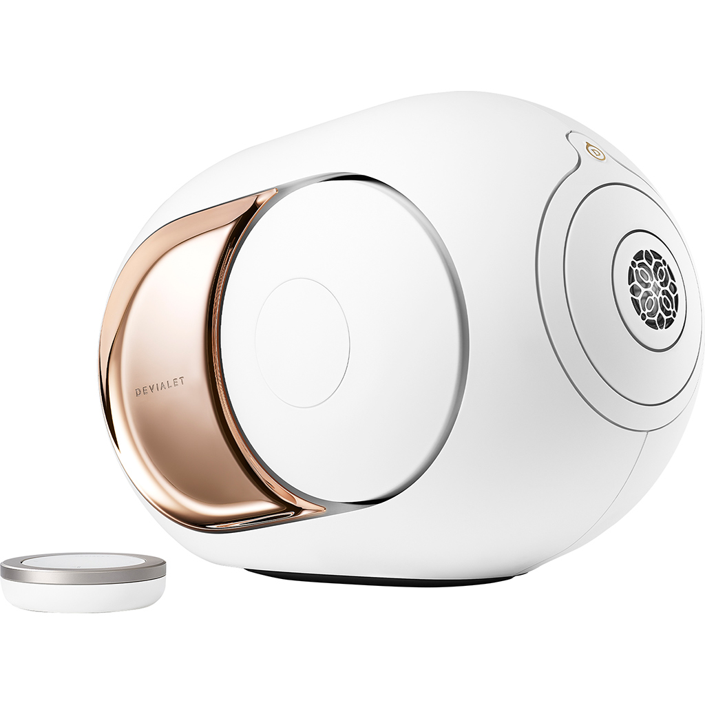 Loa DEVIALET Phantom I 108DB Gold nghiêng phải