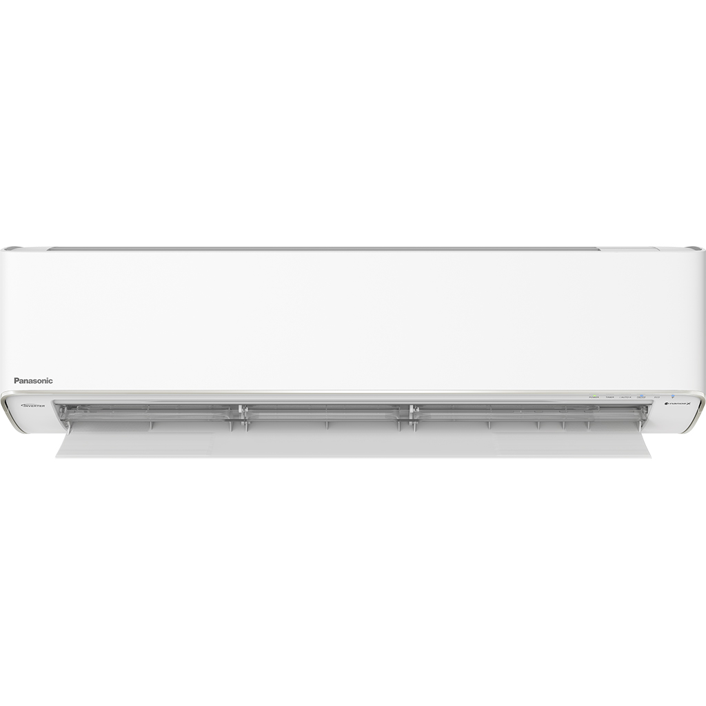 Máy lạnh Panasonic Inverter 2.5 HP CU/CS-XZ24ZKH-8 chính diện cánh đảo quạt mở