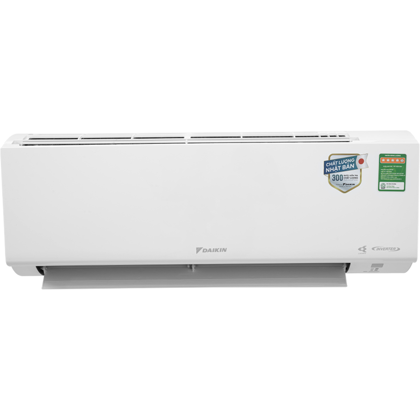Máy lạnh Daikin Inverter 2 HP FTKF50XVMV chính diện cánh đảo quạt mở