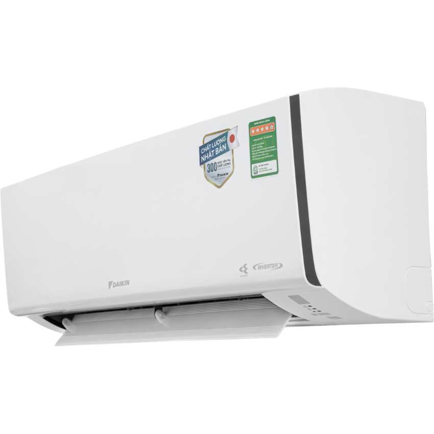 Máy lạnh Daikin Inverter 2 HP FTKF50XVMV nghiêng phải cánh đảo quạt mở
