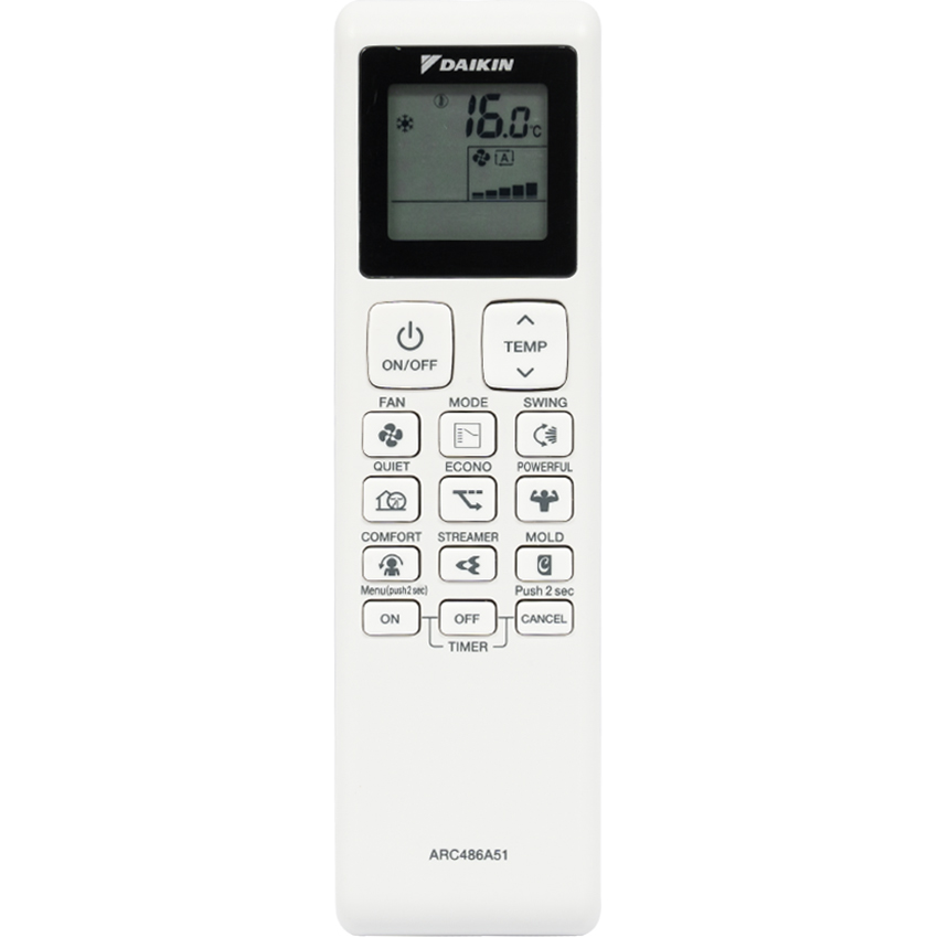 Máy lạnh Daikin Inverter 2 HP FTKF50XVMV điều khiển