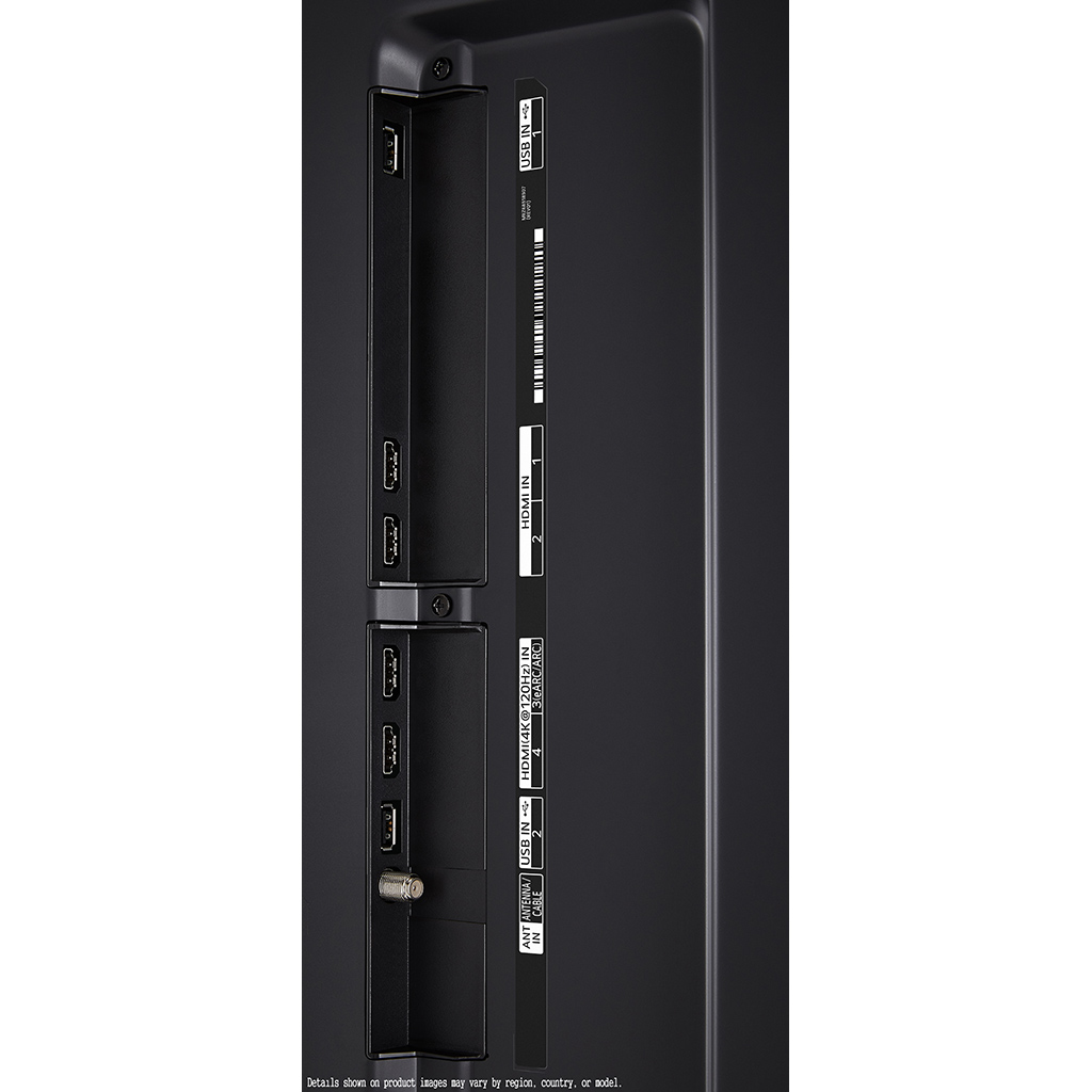Smart Tivi QNED LG 4K 75 inch 75QNED80SRA.ATV cổng kết nối