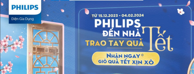 Philips Đến Nhà - Trao Tay Quà Tết