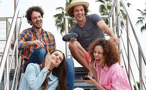 Loa không dây Sony SRS-XB20/BC E nghe nhạc thả ga