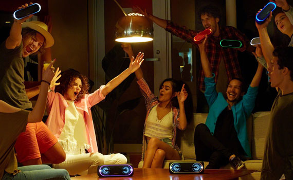 Loa không dây Sony SRS-XB20/WC E nghe nhạc thả ga