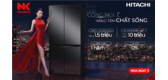 Hitachi R-WB640VGV0X - tủ lạnh 4 cánh với vẻ đẹp tinh tế, công nghệ hiện đại