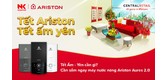 Tết Ấm – Yên cần gì? Cần sắm ngay máy nước nóng Ariston Aures 2