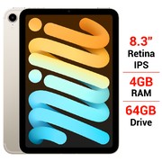 iPad Mini 6 Wifi Cellular 64GB 8.3 inch MK8C3ZA/A Trắng (2021)