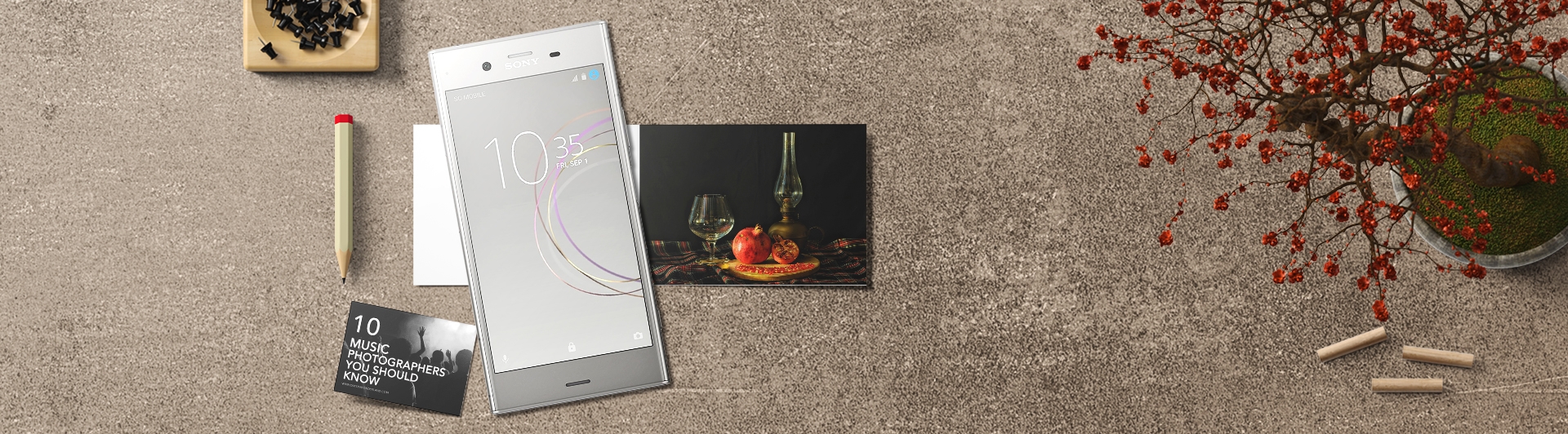 SONY XPERIA XZ1 BẠC