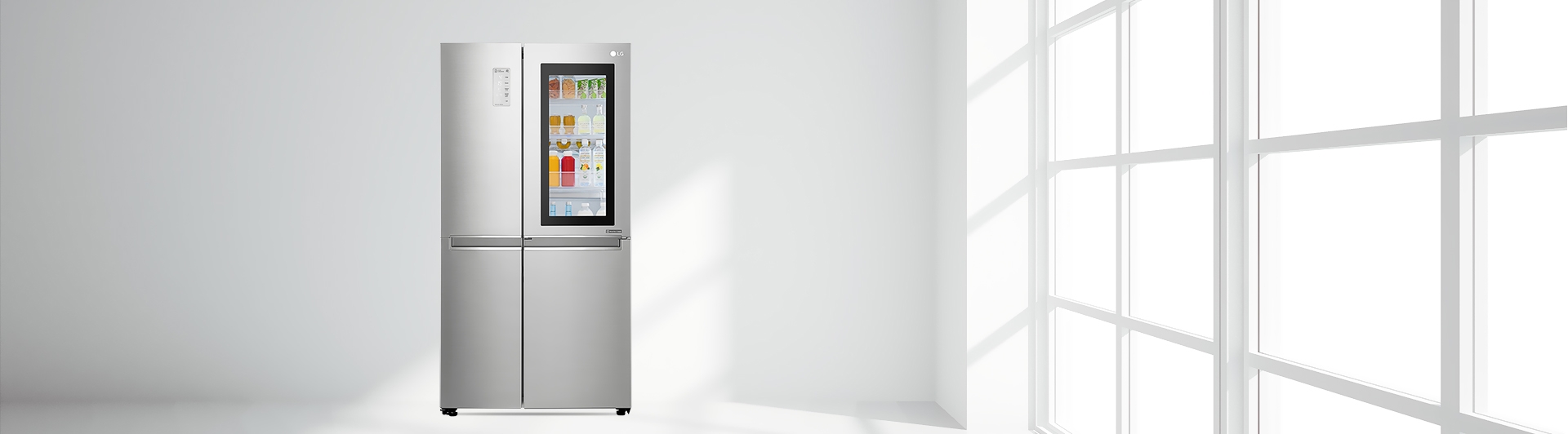 TỦ LẠNH LG INVERTER INSTAVIEW DOOR IN DOOR 626 LÍT GR-Q247JS