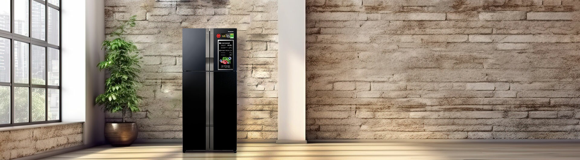 Tủ lạnh Panasonic Inverter 550 lít NR-DZ601YGKV