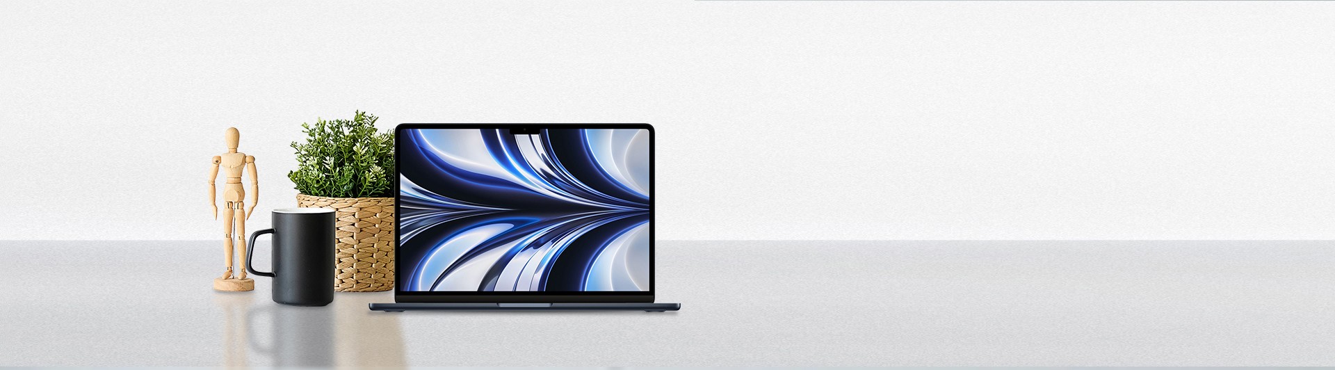 Laptop Macbook Air M2 2022 8GB/256GB/8 Core GPU MLY33SA/A Xanh Đen