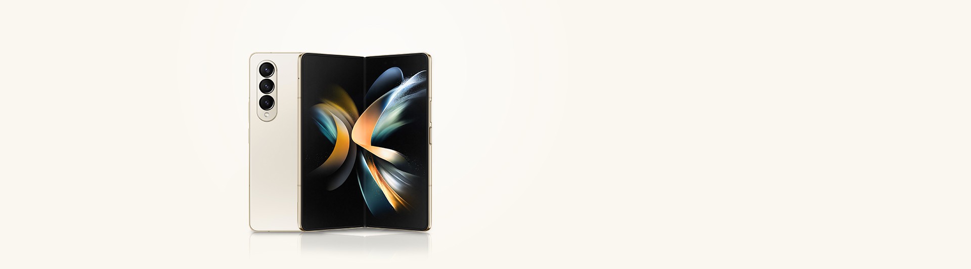 Điện thoại Samsung Galaxy Z Fold 4 5G 512GB Kem