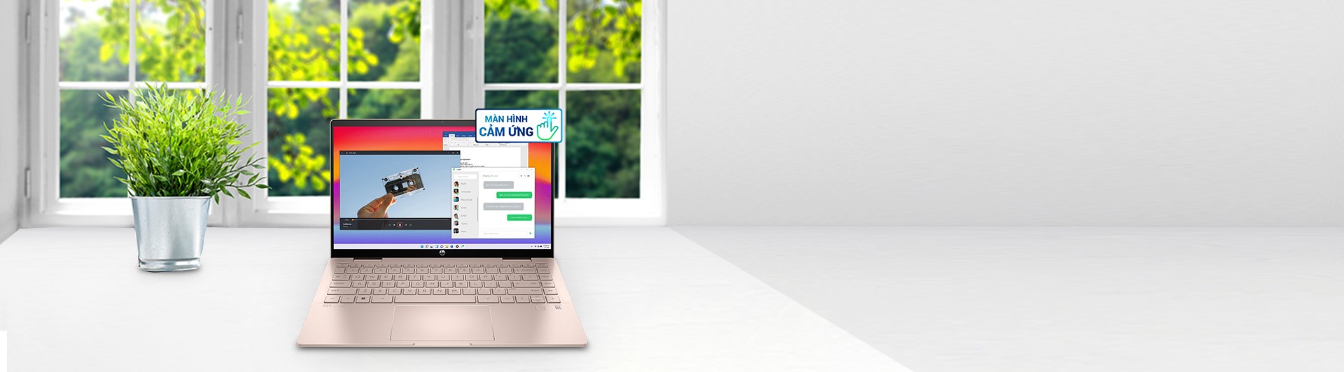 Laptop HP Pavilion X360 14-EK0055TU i7-1255U/16GB/512GB/Win11 6L293PA