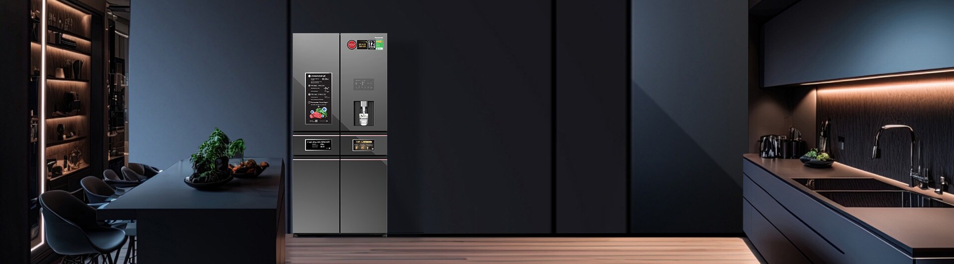 Tủ lạnh Panasonic Inverter 650 lít NR-WY720ZMMV