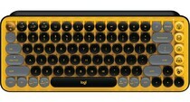 Bàn phím cơ Logitech POP KEYS Bluetooth Vàng Đen (920-010577)