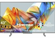 Google Tivi ULED Hisense 4K 43 inch 43U6K