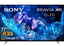 Google Tivi OLED Sony 4K 77 inch XR-77A80K mặt chính diện