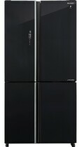 Tủ lạnh Sharp Inverter 572 lít SJ-FXP640VG-BK mặt chính diện