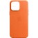 Ốp lưng iPhone 14 Promax Apple Leather Case Orange (MPPR3FEA)