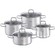 Bộ nồi 4 món Fissler Viseo nồi inox cao cấp