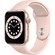 Apple Watch S6 GPS 44mm vỏ nhôm dây cao su Hồng mặt nghiêng trái