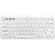 Bàn phím không dây Bluetooth Logitech K380 Trắng chính diện