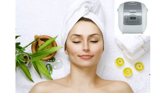 Làm đẹp bằng nồi cơm điện