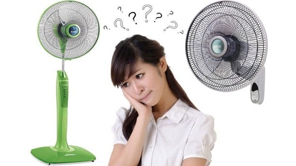 Nên chọn quạt treo tường hay quạt đứng