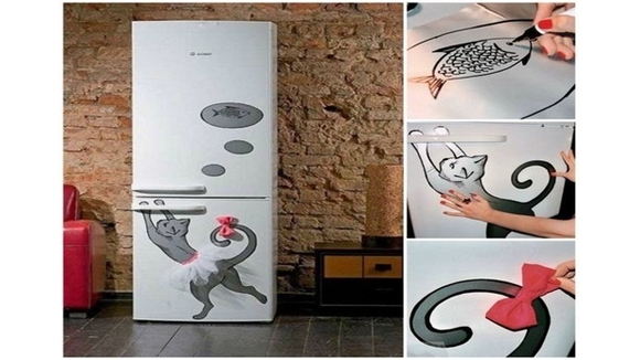 Hô biến những chiếc tủ lạnh thành tác phẩm nghệ thuật trong nhà bếp