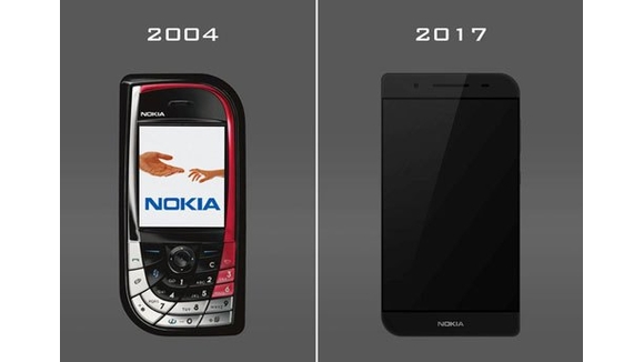 Điện thoại chiếc lá Nokia 7610 phiên bản 2017