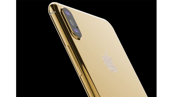 Phiên bản mạ vàng của iPhone 8 đẹp miễn chê