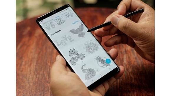 Đánh giá bút S Pen trên Galaxy Note 8