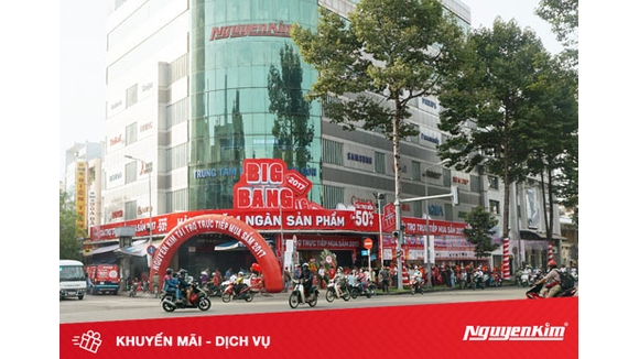 TTMS Nguyễn Kim Quận 1 triển khai khuyến mãi khủng