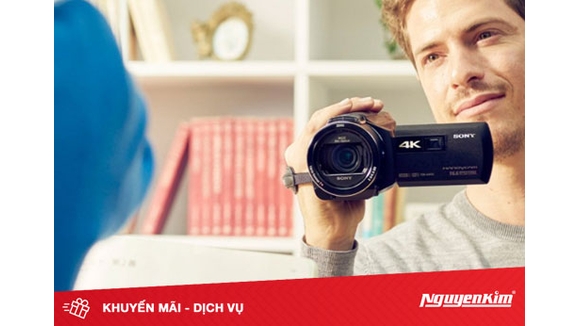 Trải nghiệm máy quay 4K Handycam