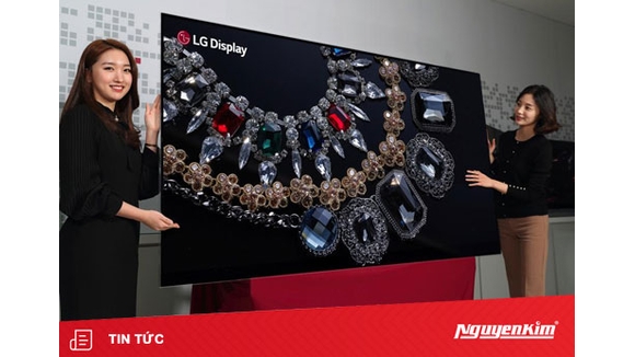 LG ra mắt màn hình OLED 8K