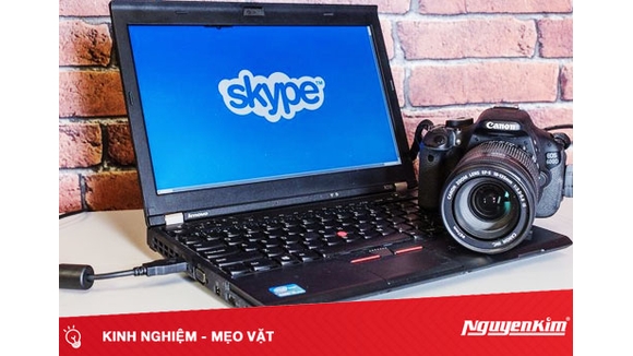 Biến máy ảnh thành webcam cho máy tính dễ dàng