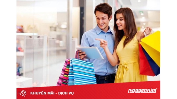 Mua sắm tại Nguyễn Kim với thẻ Shinhan Bank nhận ngay ưu đãi lên đến 40 triệu