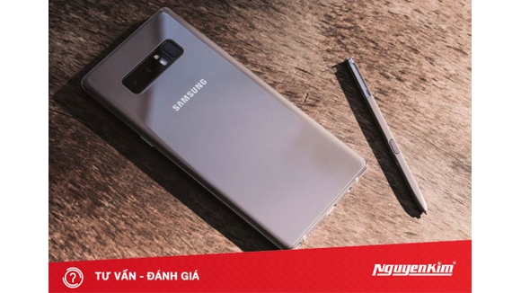 Tìm hiểu về bút S Pen trên Galaxy Note 8 tím khói