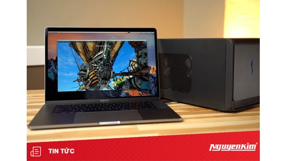 Macbook Pro hỗ trợ GPU gắn ngoài tốt hơn