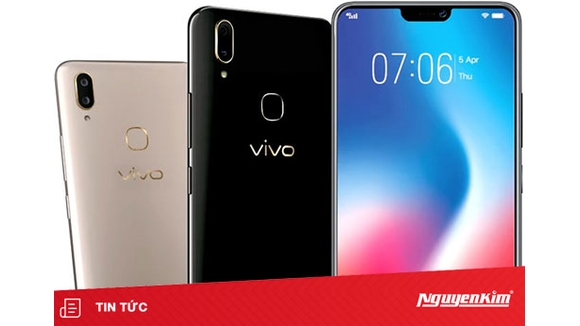 Hình ảnh chính thức của Vivo V9