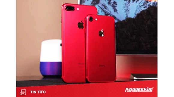 iPhone 8 và 8 Plus màu đỏ dự kiến ra mắt trong hôm nay