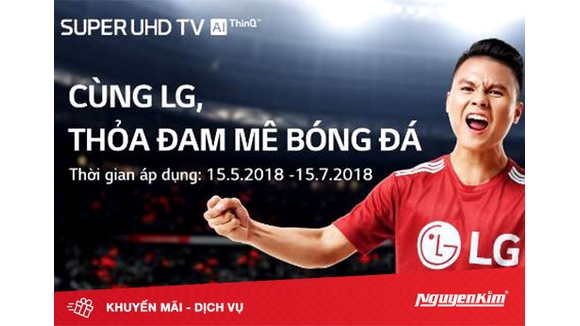 Mua tivi LG nhận ngay gói dịch vụ giải trí