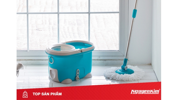 Những bộ lau nhà giúp các bà nội trợ tiết kiệm thời gian