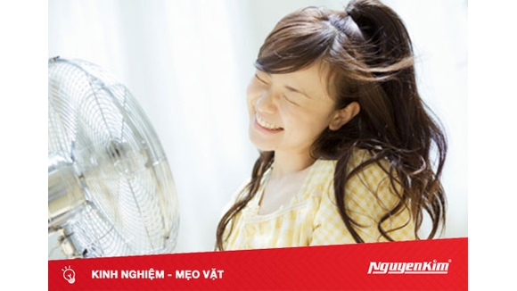 Đừng để mùa hè mất vui vì bệnh hãy xem ngay cách dùng quạt đúng cách