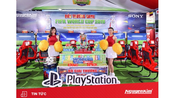 Tưng bừng ngày khai mạc chung kết "Đấu trường GAME FIFA WORLD CUP 2018"